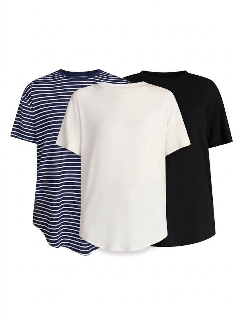 Time And True Women’s Tunic Tee With Short Sleeves
